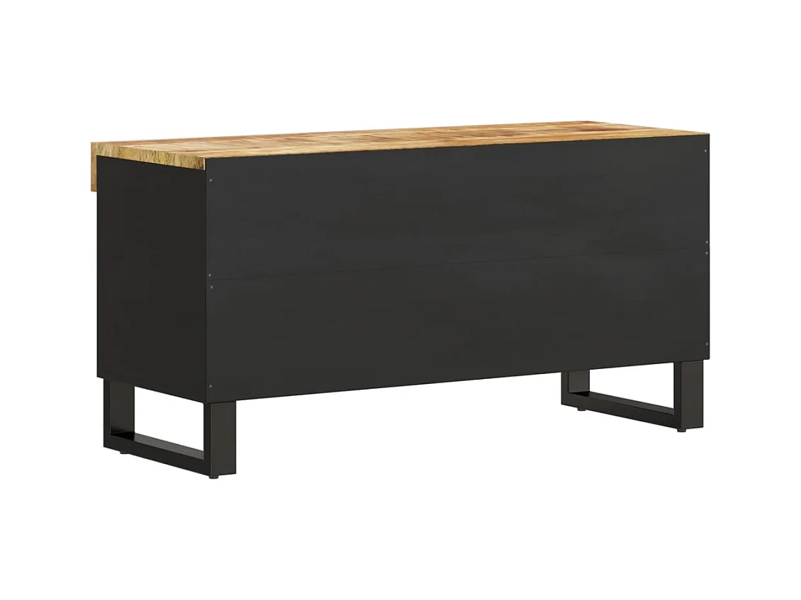 Wyder  Tv-meubel 85x33x43,5 cm massief mangohout