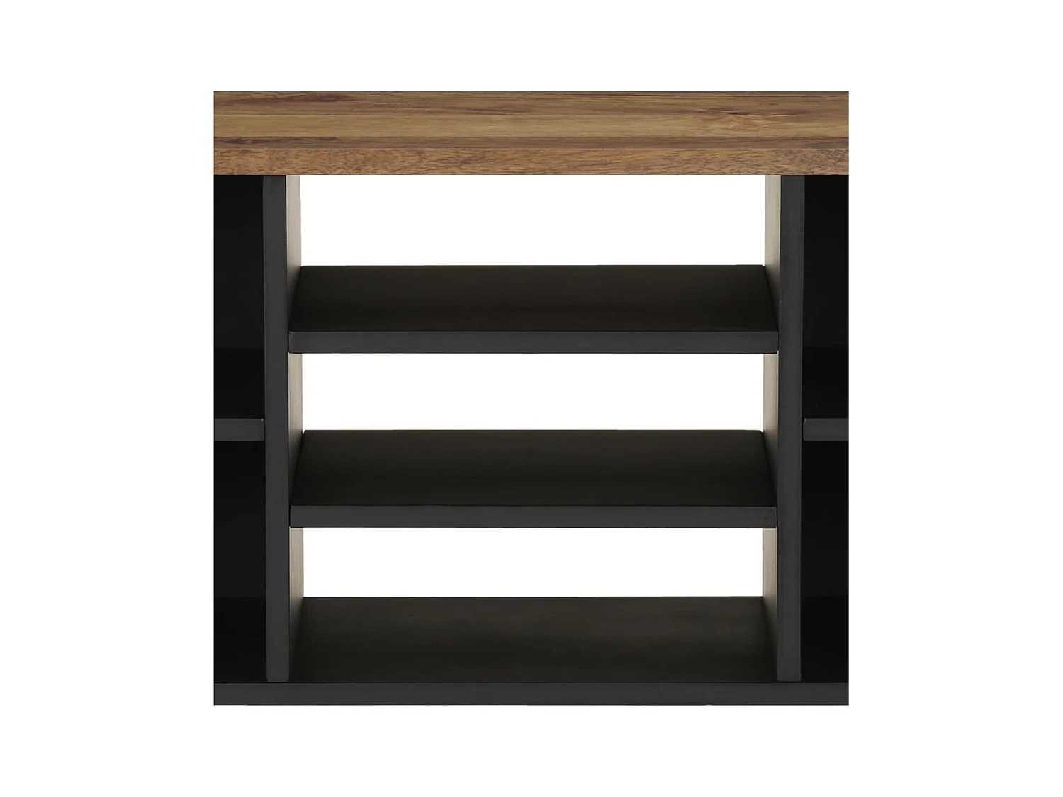 Chambersburg  Meuble TV 100x33x46 cm bois de manguier et d'ingénierie