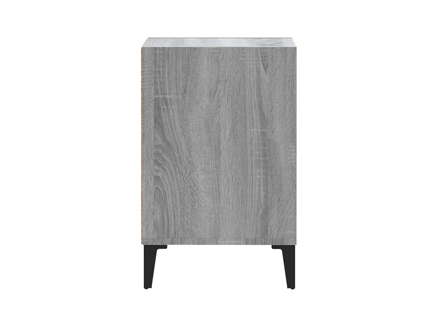 Fornir  Mueble de TV madera contrachapada gris Sonoma 100x35x55 cm