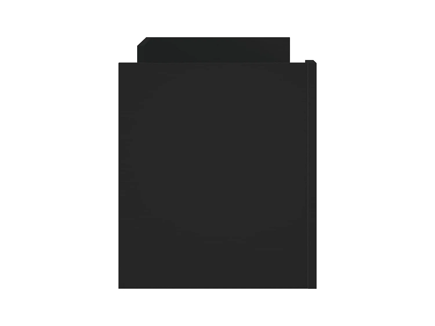 Nando  Tv-meubel 100x35x40 cm bewerkt hout zwart