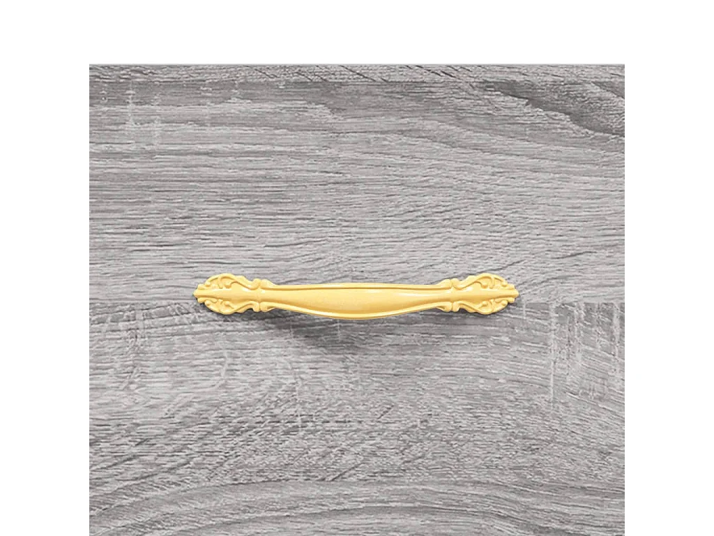 Arroyo Grande  Tv-meubel 80x36x50 cm bewerkt hout grijs sonoma eikenkleurig