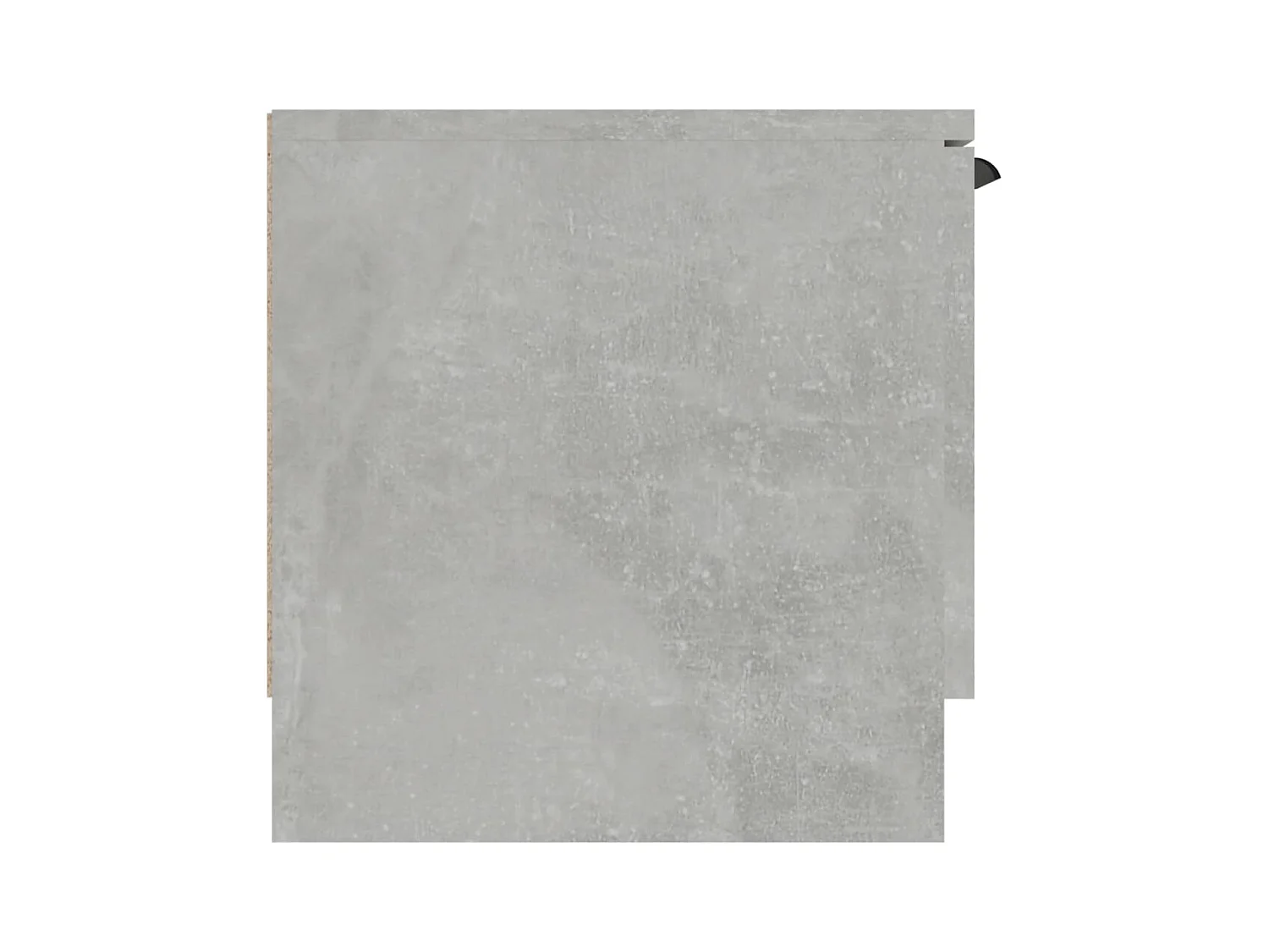 Yrnir  Tv-meubel 102x35x36,5 cm bewerkt hout betongrijs