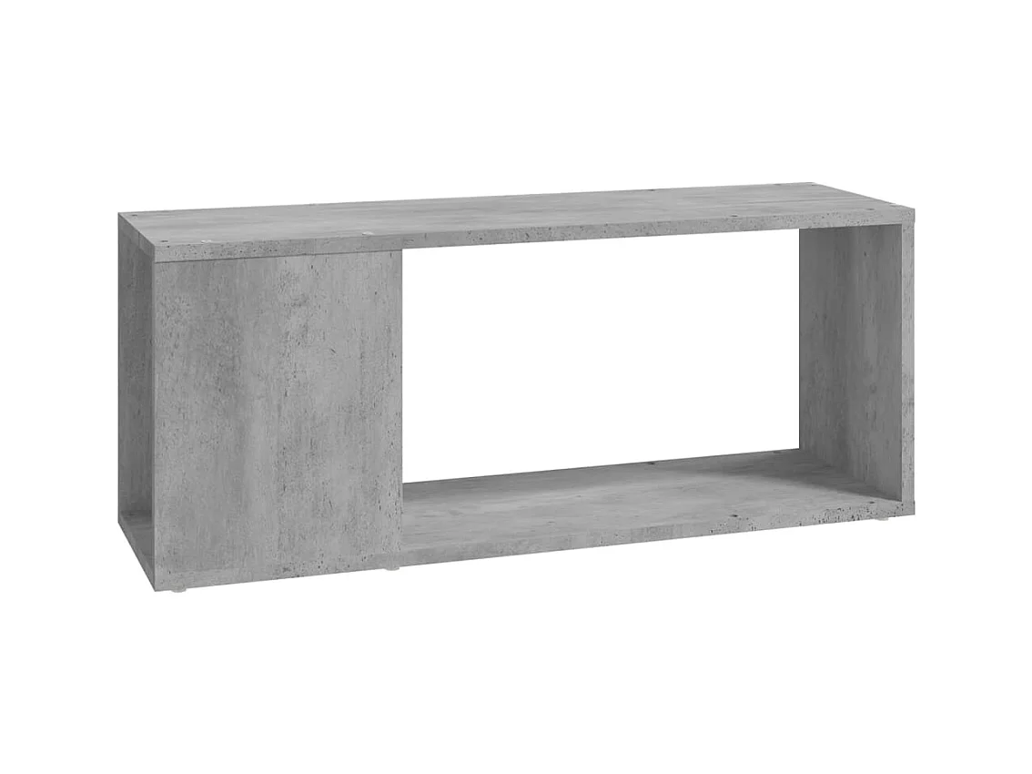 Norman  Tv-meubel 80x24x32 cm bewerkt hout betongrijs