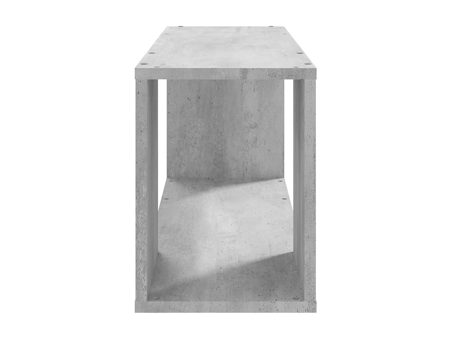 Norman  Mueble para TV madera contrachapada gris hormigón 80x24x32 cm