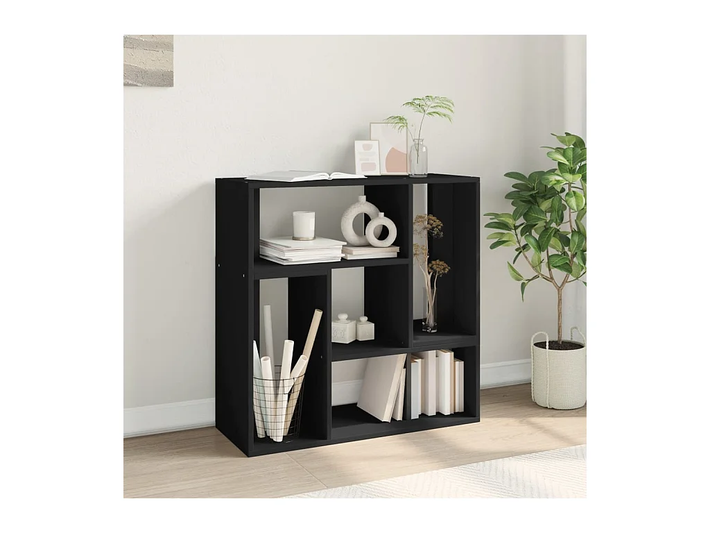 Dunmore  Meubles TV 2 pcs noir 75x30x50 cm bois d'ingénierie