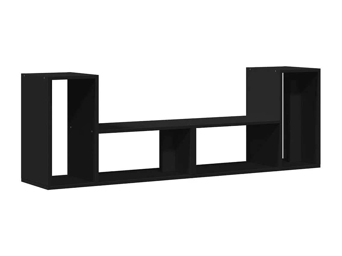 Dunmore  Tv-meubelen 2 st 75x30x50 cm bewerkt hout zwart