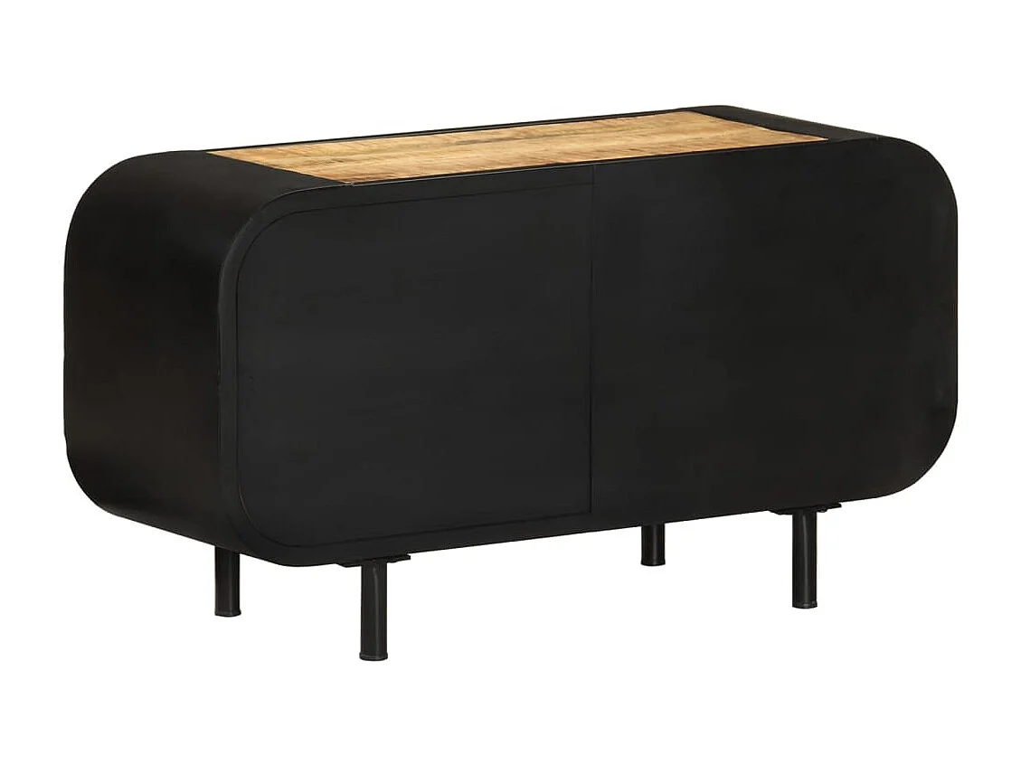 Jean-Charles-Paul  Tv-meubel 90x30x48 cm ruw mangohout