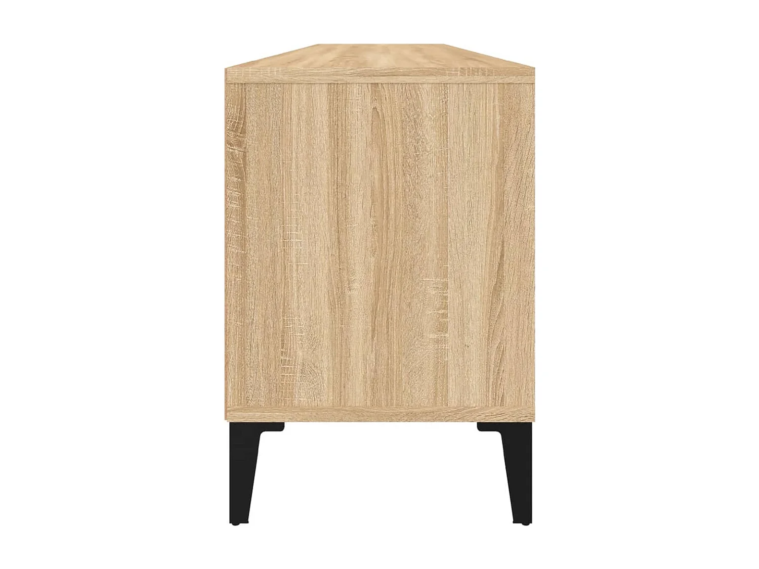 Simon-Pierre  Meuble TV chêne sonoma 150x30x44,5 cm bois d'ingénierie