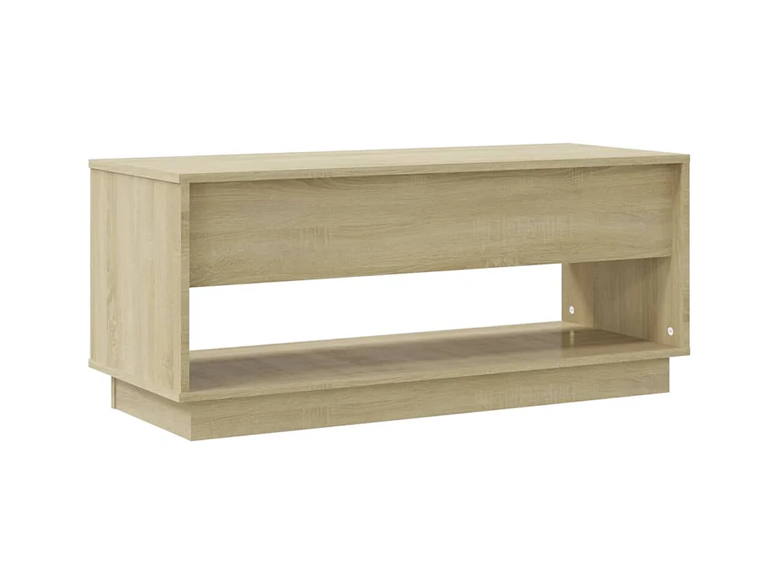 Ilias  Tv-meubel 102x41x44 cm bewerkt hout sonoma eikenkleurig