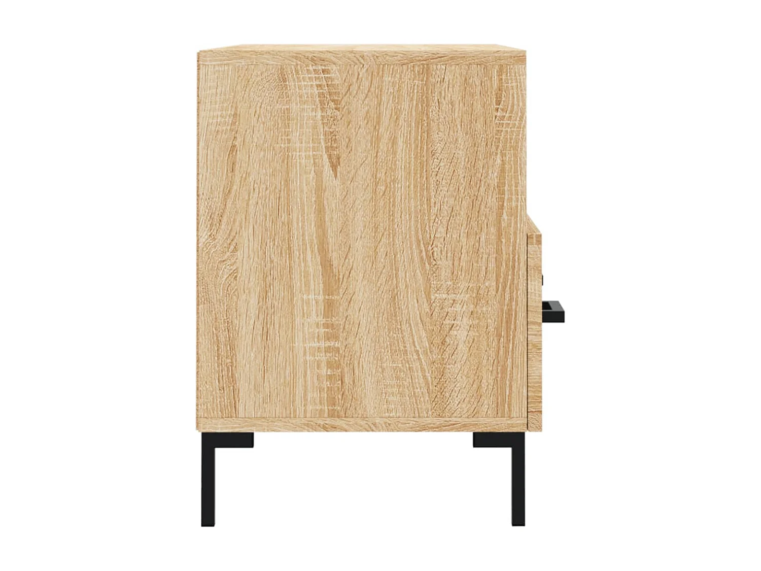 Hirlen  Meuble TV Chêne sonoma 80x36x50 cm Bois d'ingénierie
