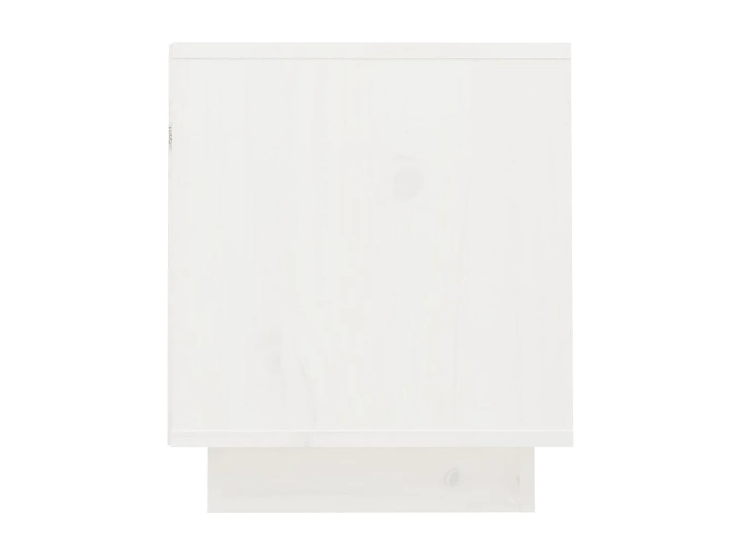 Patricia María  Tv-meubel 70x34x40 cm massief grenenhout wit