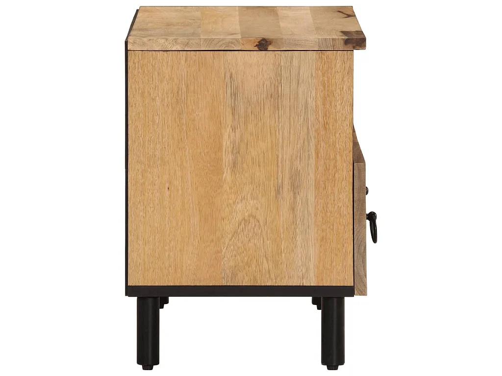 Garden Furniture -  Tv-meubel 70x33x46 cm massief mangohout