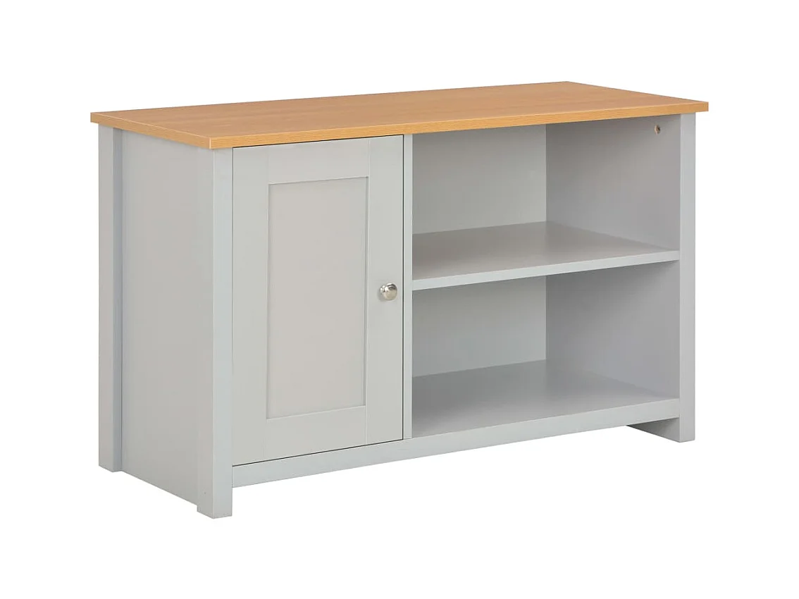 Dromtarriffe  Meuble TV Gris 95x39x58 cm