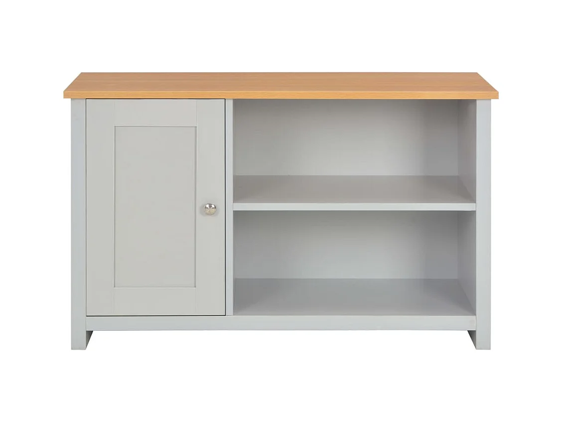 Dromtarriffe  Meuble TV Gris 95x39x58 cm