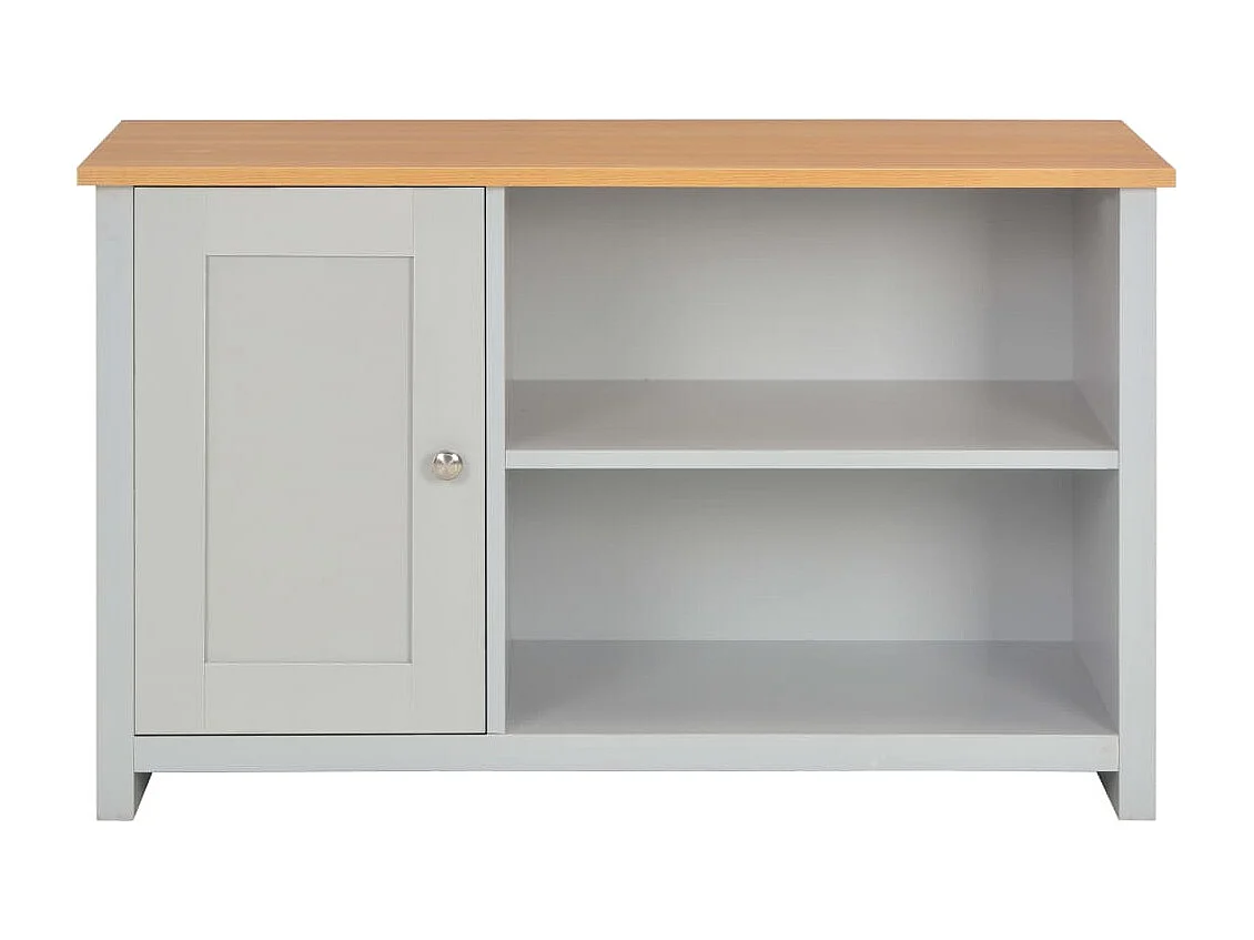 Dromtarriffe  Meuble TV Gris 95x39x58 cm