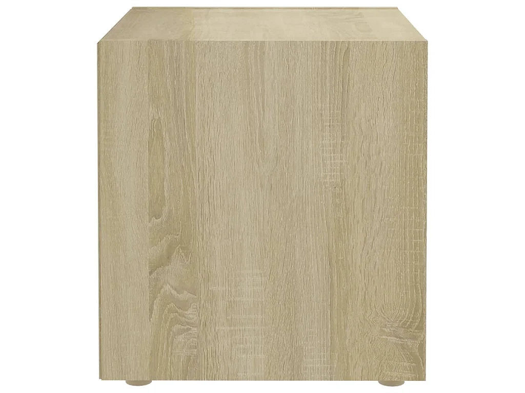 Cape Canaveral  Tv-meubelen 4 st 37x35x37 cm bewerkt hout sonoma eikenkleurig