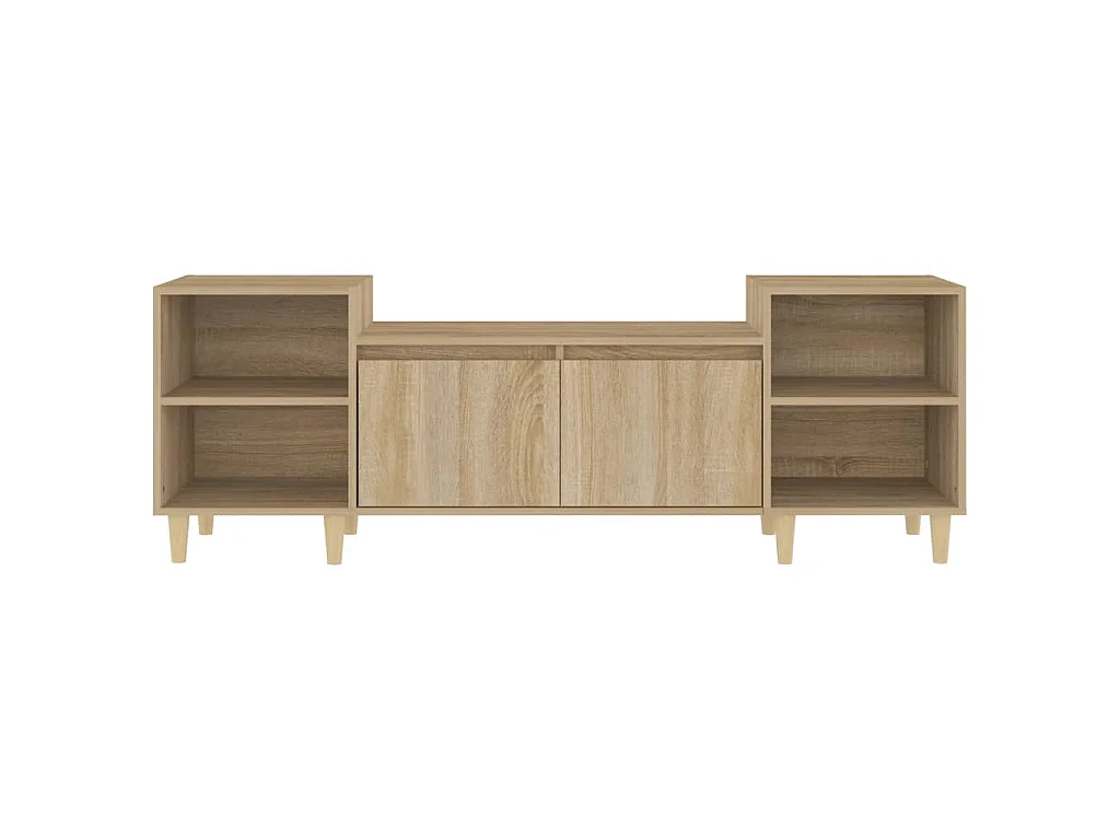 Grylis  Tv-meubel 160x35x55 cm bewerkt hout sonoma eikenkleurig