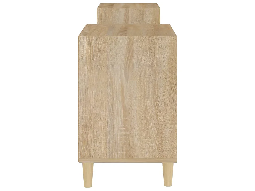 Grylis  Tv-meubel 160x35x55 cm bewerkt hout sonoma eikenkleurig
