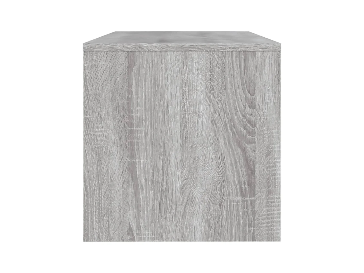 Teodoro Giuseppe  Meuble TV sonoma gris 120x34x37 cm bois d'ingénierie