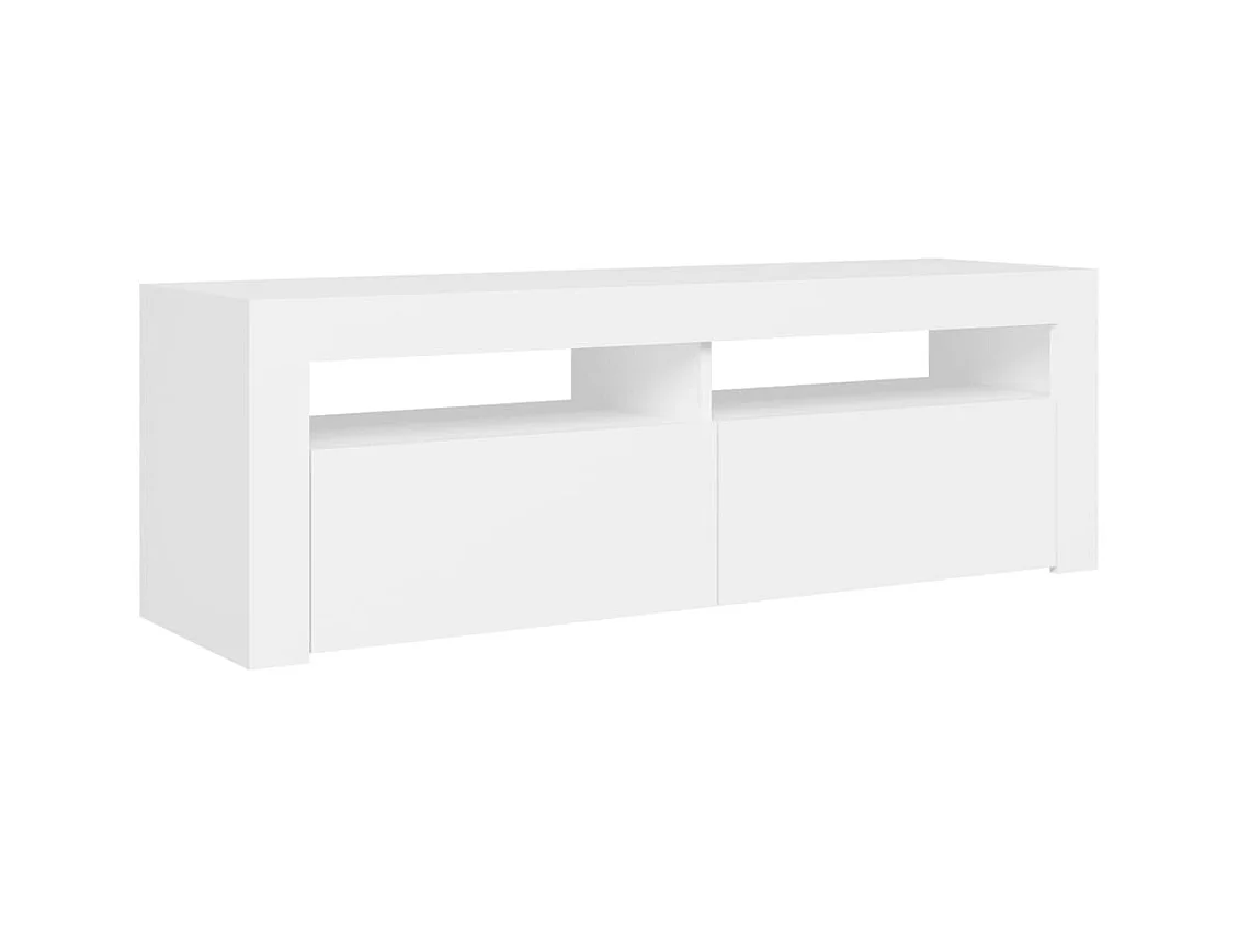 Afet  Tv-meubel met LED-verlichting 120x35x40 cm wit