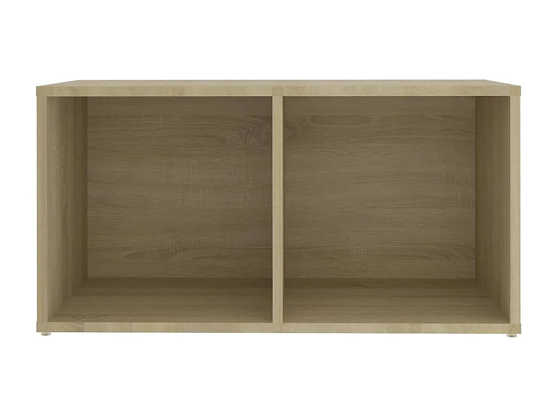 Cootehall  Meuble TV chêne sonoma 72x35x36,5 cm bois d’ingénierie