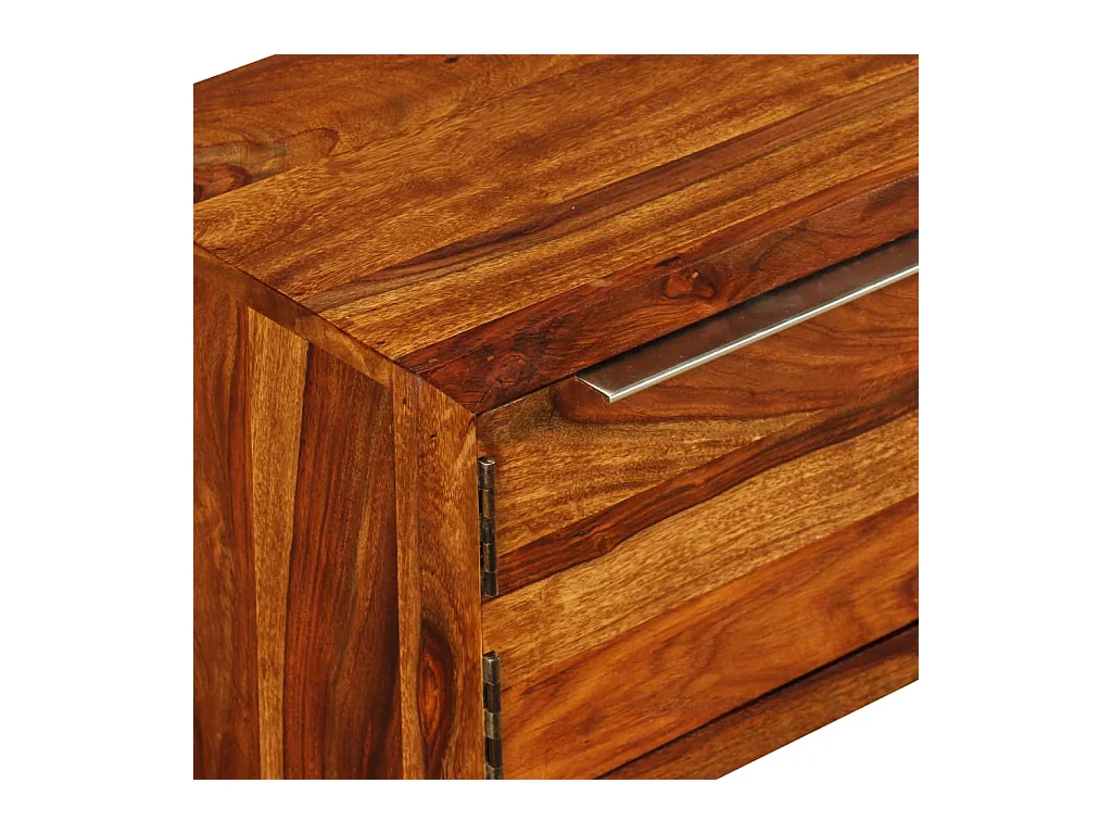 Garden Furniture -  Meuble TV Bois massif 120x30x30 cm