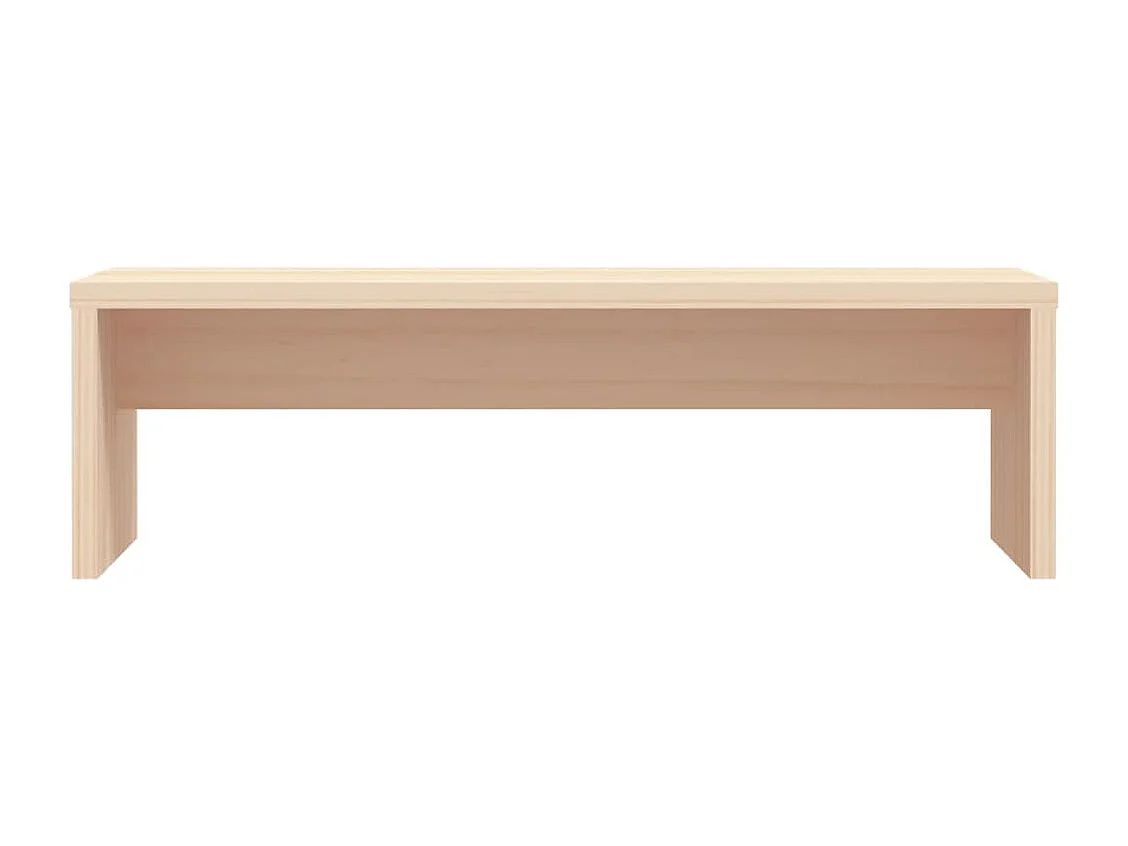 Prolenta Premium -  Soporte para monitor madera maciza de pino 50x27x15 cm