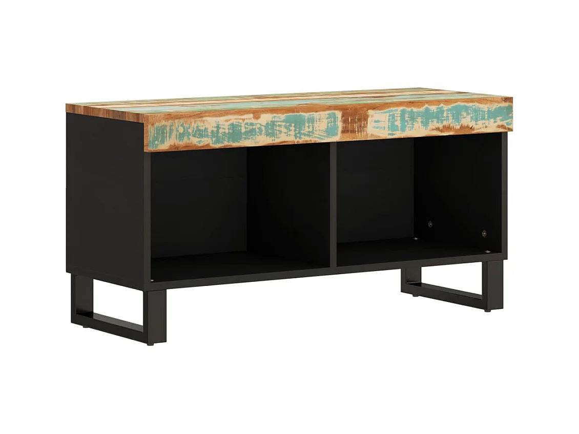 Wyder  Meuble TV 85x33x43,5 cm bois massif de récupération