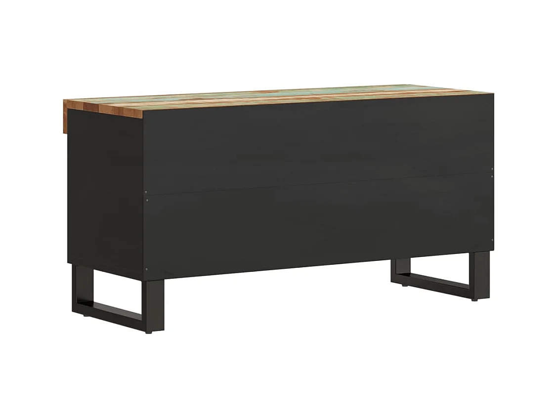 Wyder  Meuble TV 85x33x43,5 cm bois massif de récupération