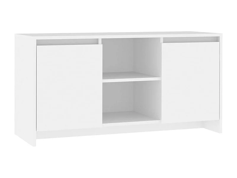 Atkinson  Mueble para TV madera contrachapada blanco 102x37,5x52,5 cm