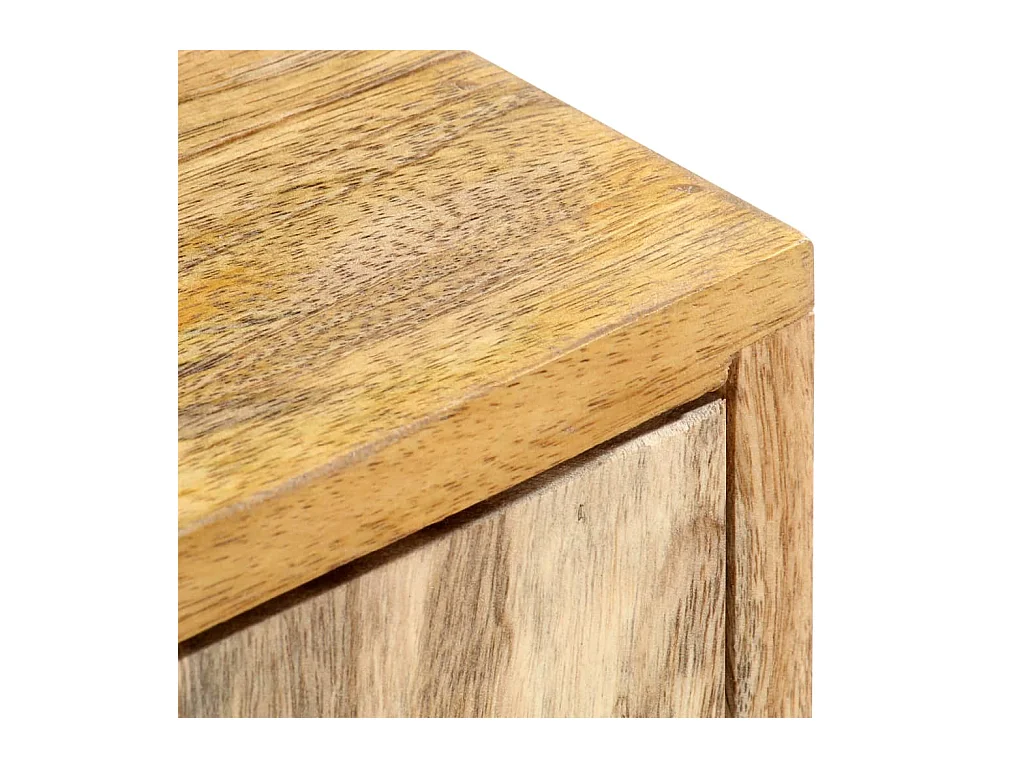 Ellezelles  Tv-meubel 140x30x50 cm massief mangohout