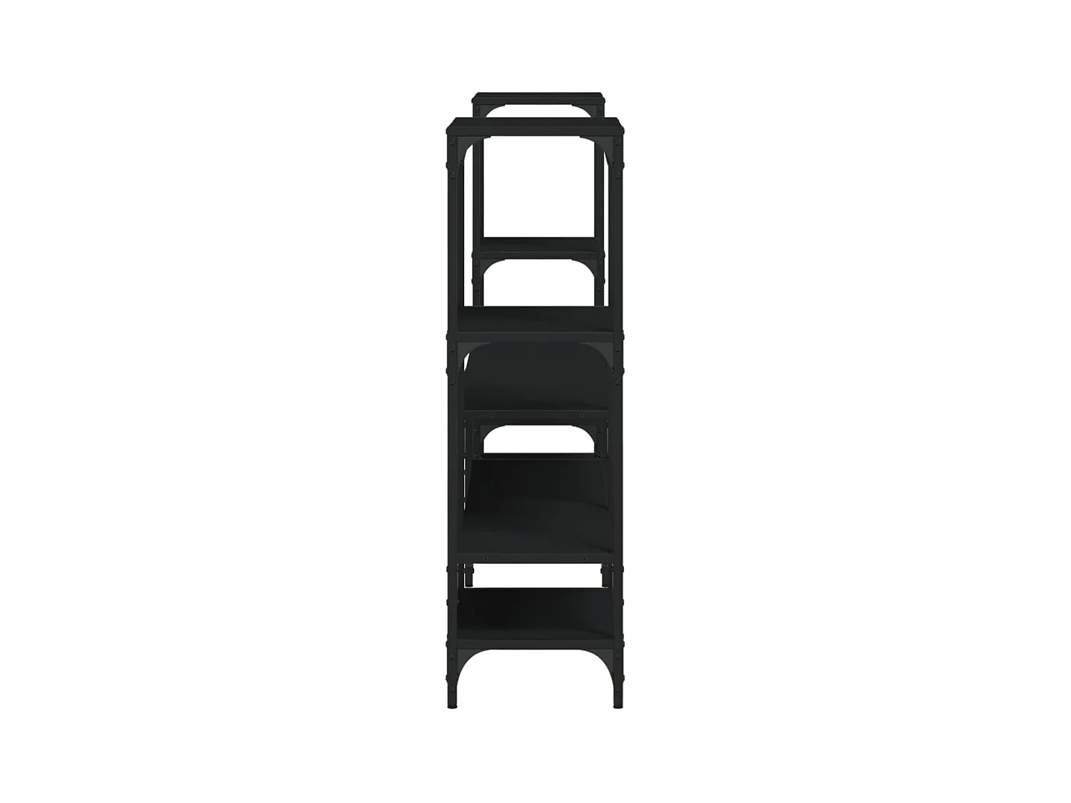 Cilyra  Tv-meubel 206,5x28,5x95 cm bewerkt hout zwart