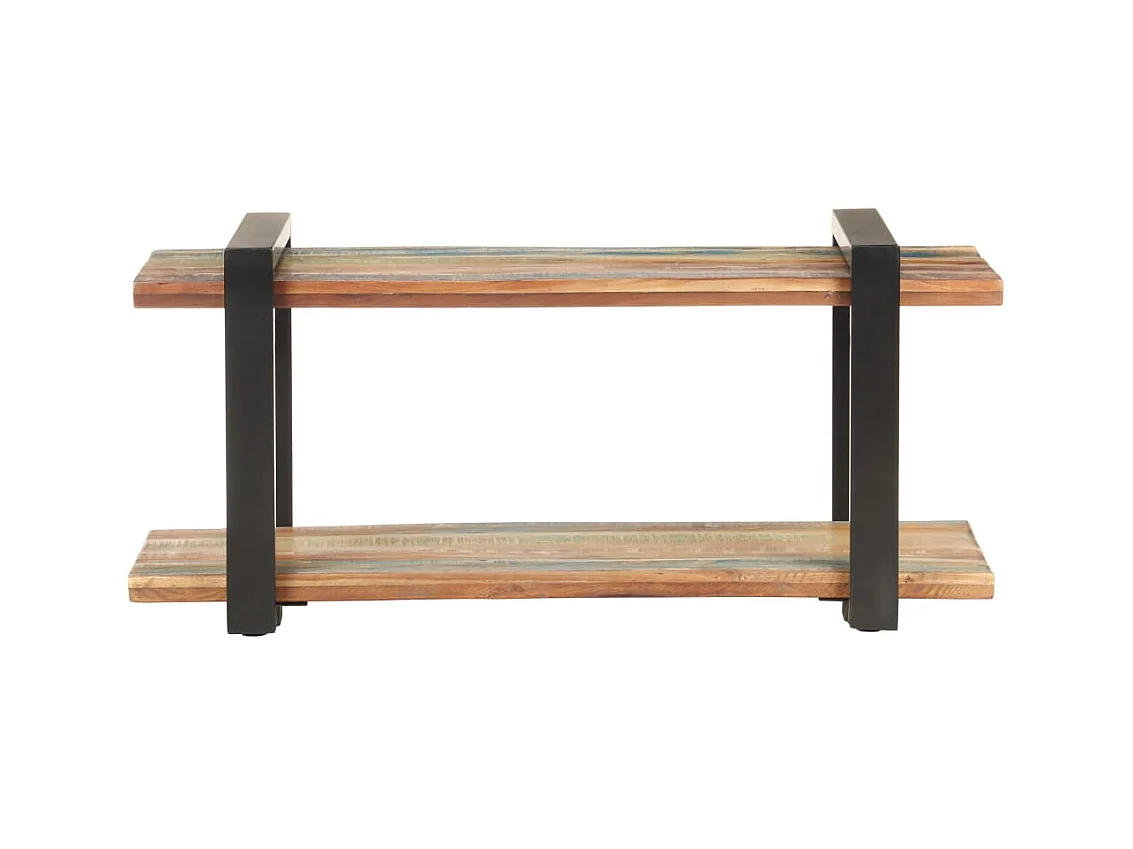 Gokce  Meuble TV 90x40x40 cm Bois de récupération massif