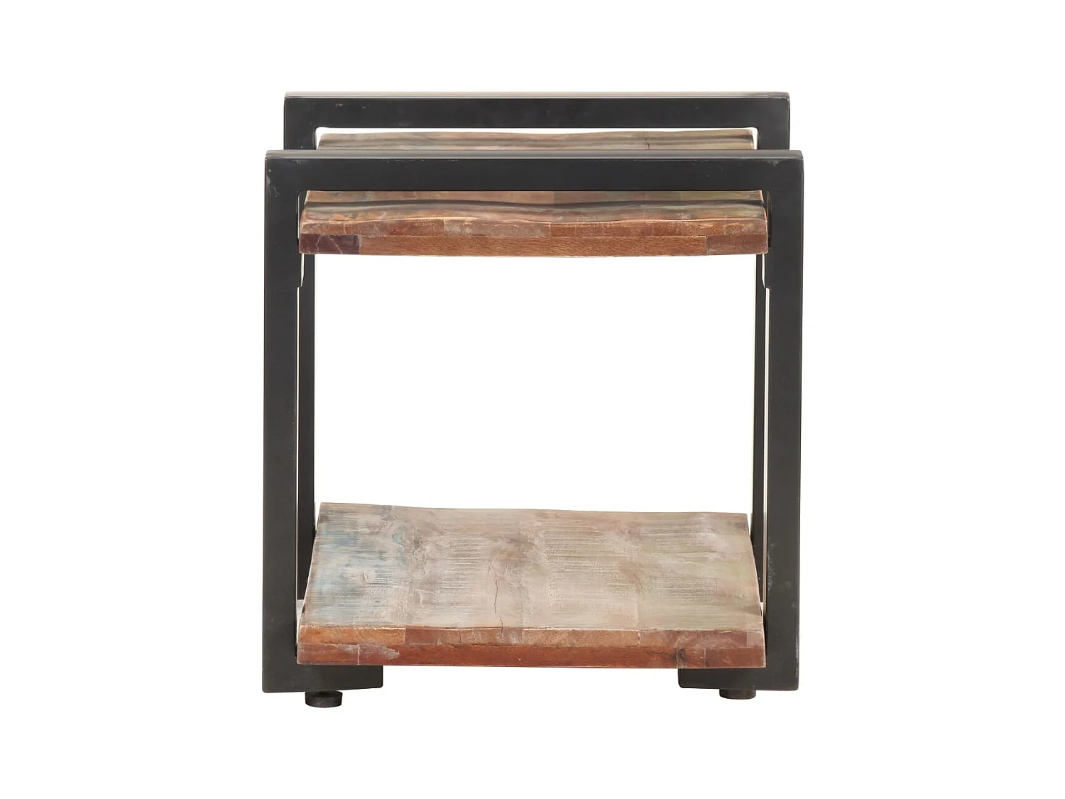 Gokce  Meuble TV 90x40x40 cm Bois de récupération massif