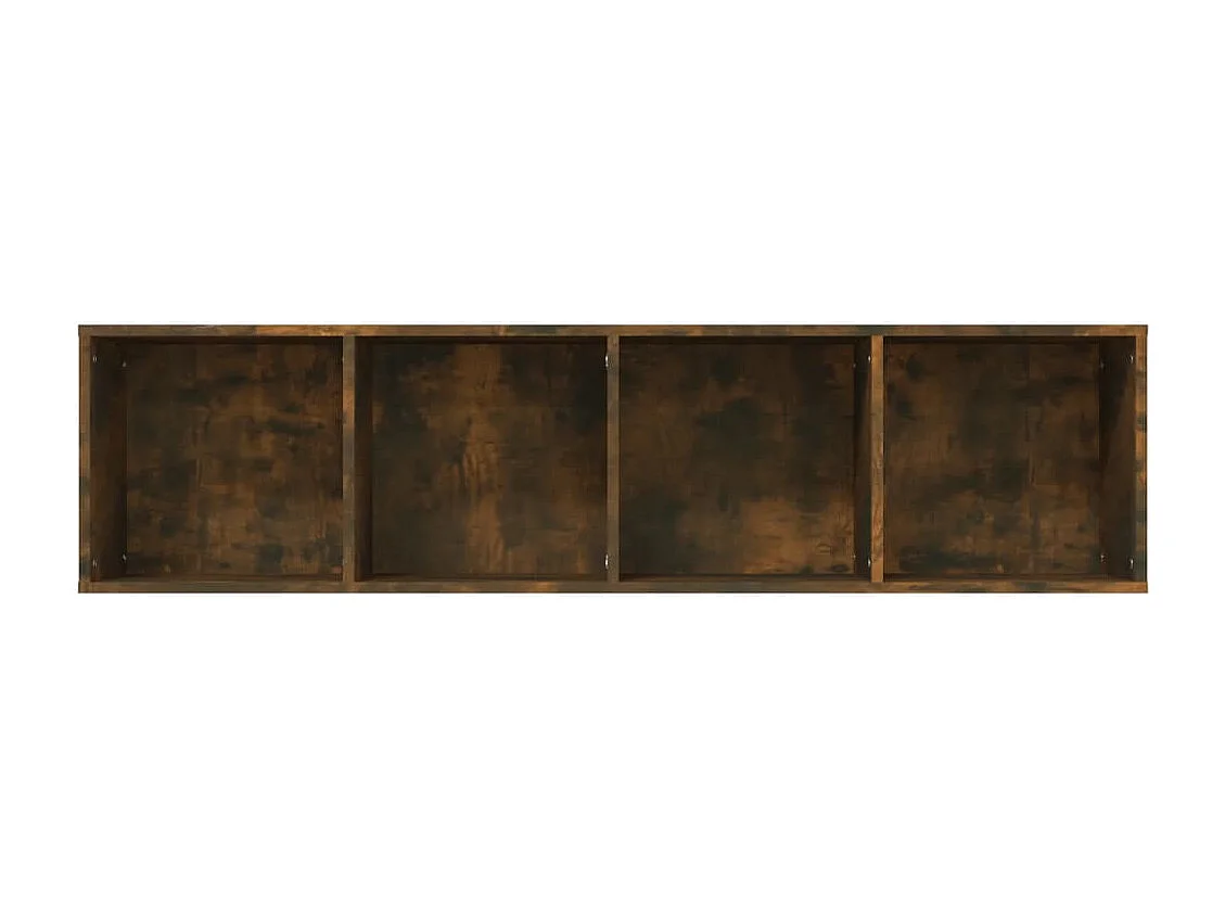 Thorben  Estantería/mueble de TV madera roble ahumado 143x30x36 cm