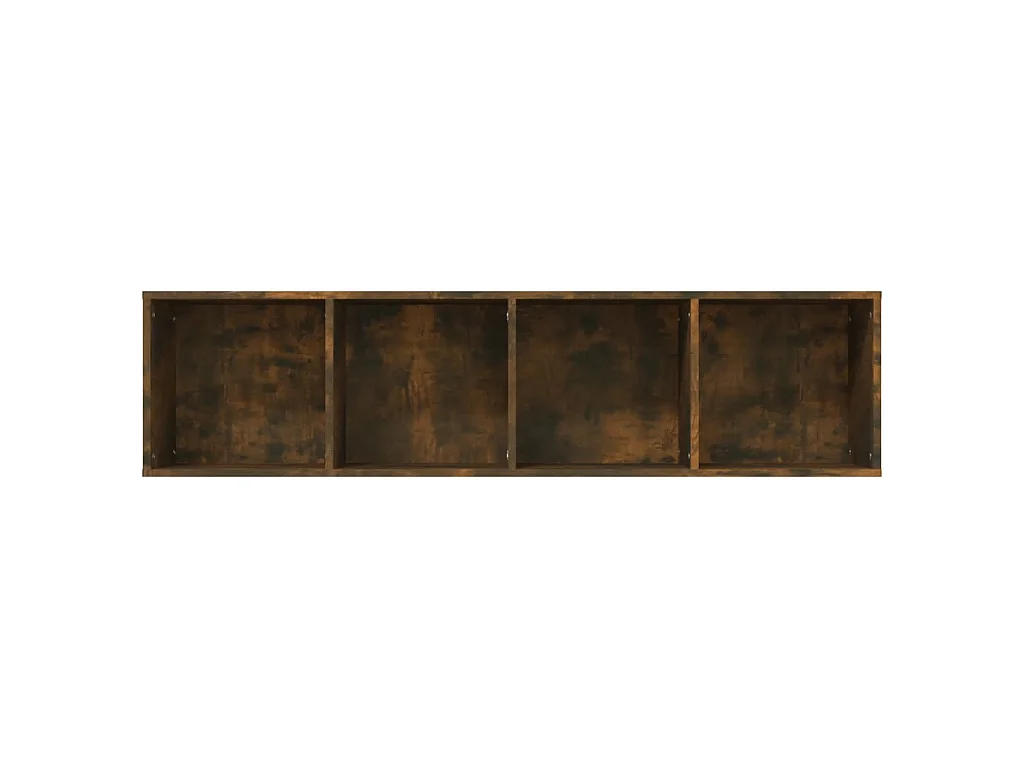 Thorben  Boekenkast / tv-meubel 143x30x36 cm bewerkt hout gerookt eiken