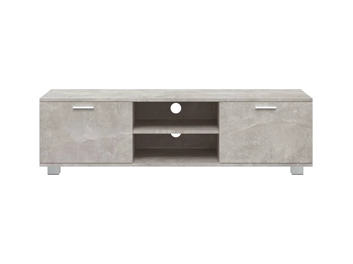 Stuarts Draft  Tv-meubel 140x40,5x35 cm bewerkt hout betongrijs