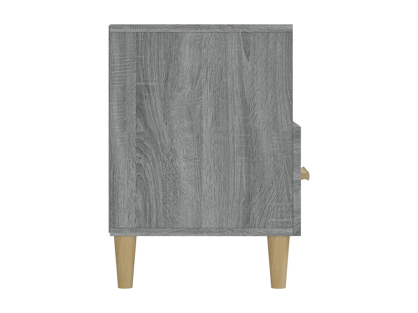 Sophie-Françoise  Mueble para TV madera contrachapada gris Sonoma 102x36x50 cm