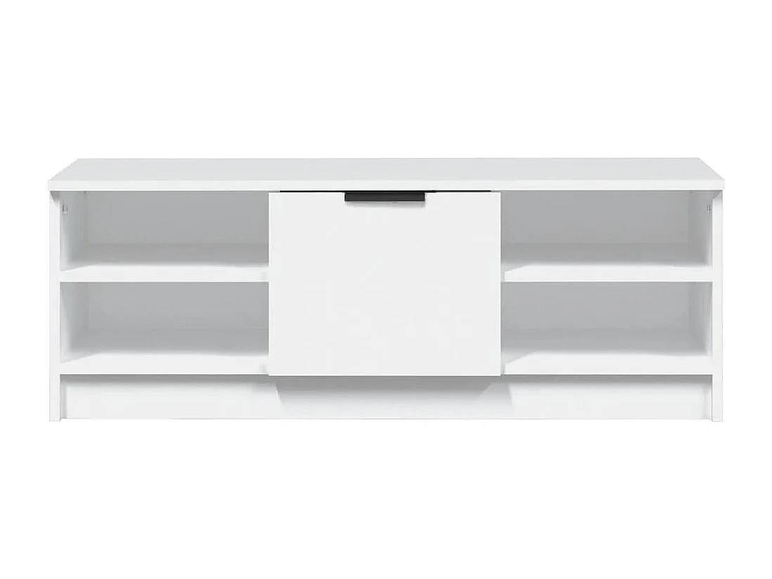 Hilrik  Tv-meubel 102x35,5x36,5 cm bewerkt hout wit