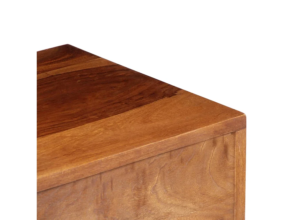 Garden Furniture -  Meuble TV 160x30x45 cm Bois de Sesham massif