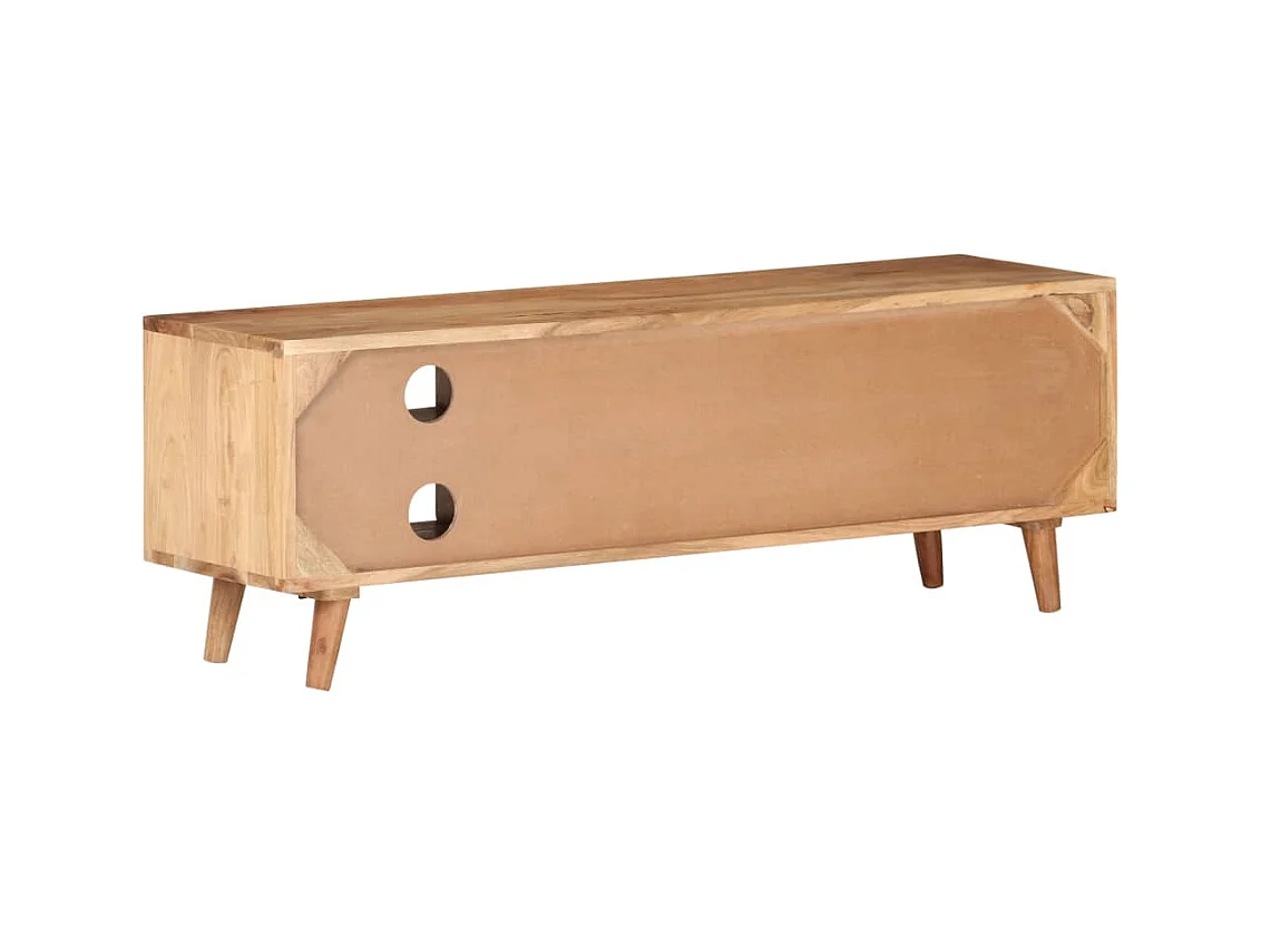 Garden Furniture -  Meuble TV 115x30x39 cm Bois d'acacia massif