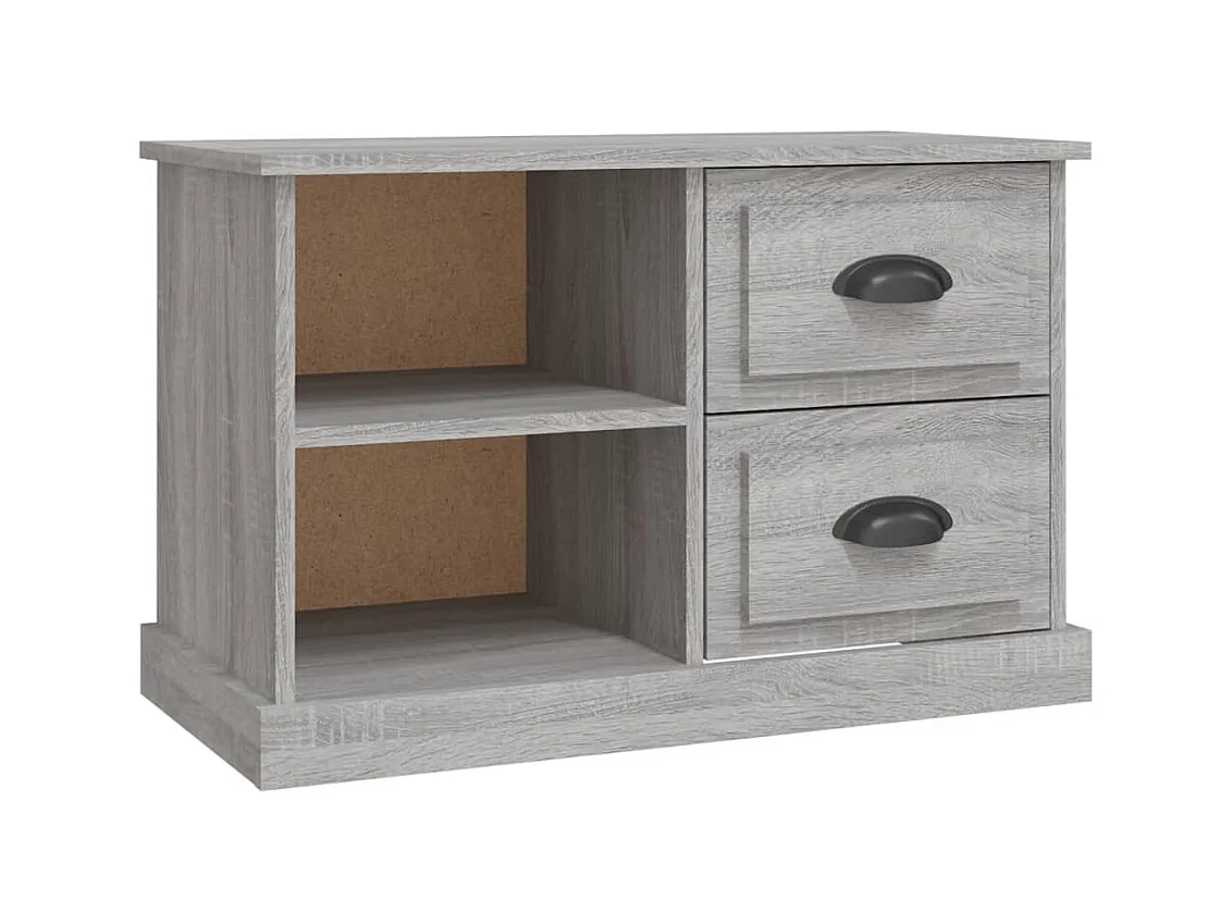 Landisville  Tv-meubel 73x35,5x47,5 cm bewerkt hout grijs sonoma eikenkleur