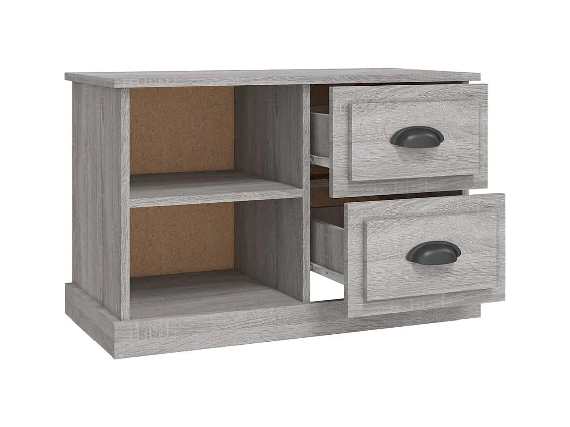 Landisville  Tv-meubel 73x35,5x47,5 cm bewerkt hout grijs sonoma eikenkleur