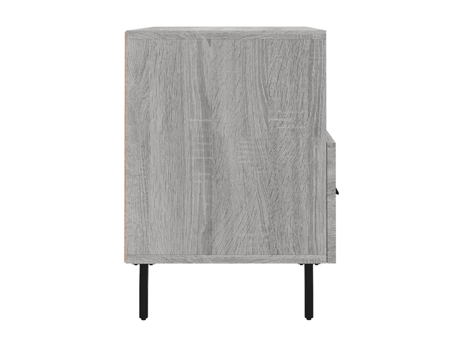 Lianna  Mueble de TV madera de ingeniería gris Sonoma 80x36x50 cm
