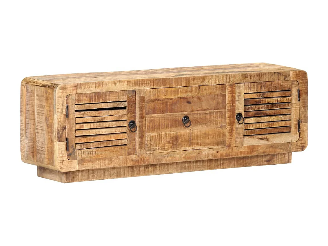 Pierre-Antoine-Paul  Tv-meubel 120x30x40 cm ruw mangohout
