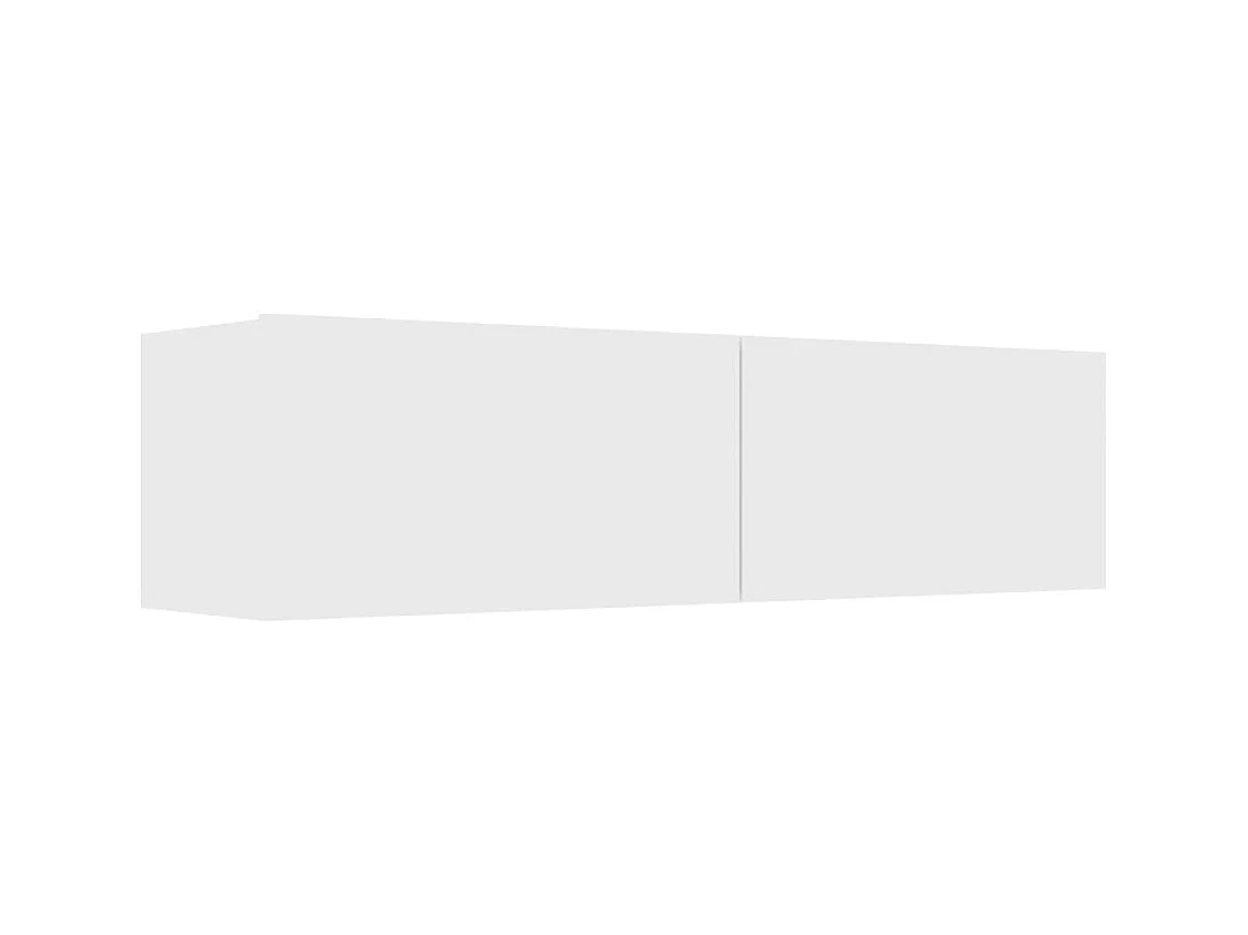 Mitchel  Tv-meubel 120x30x30 cm bewerkt hout wit
