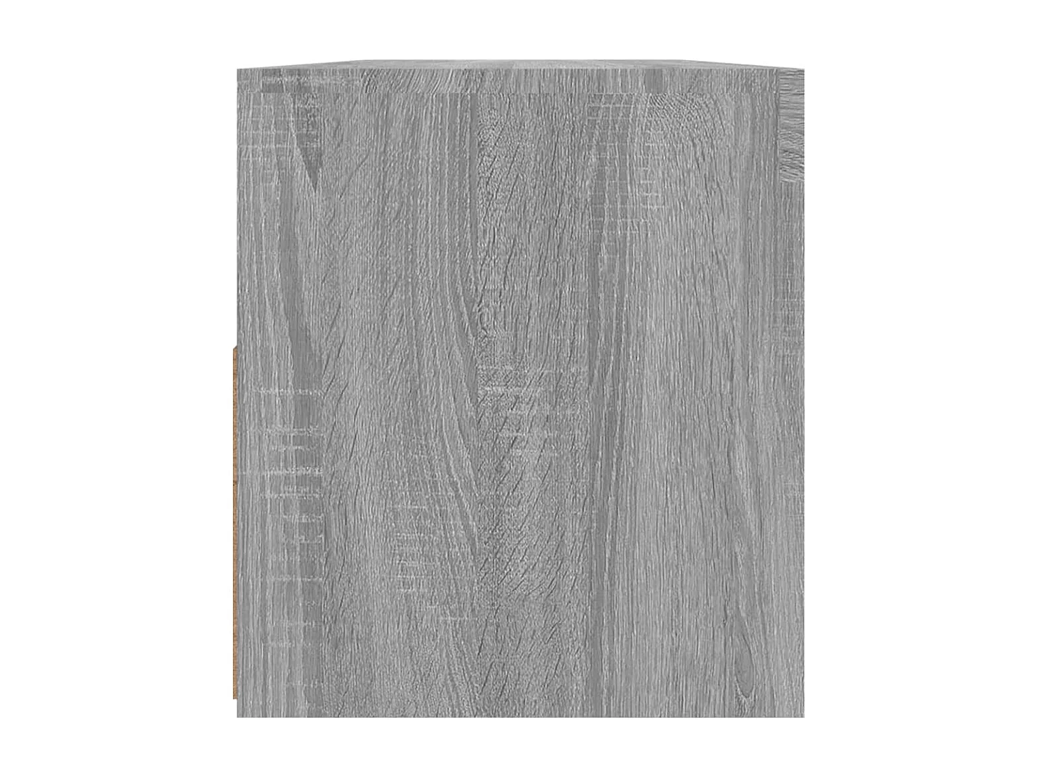 Kristineberg  Meuble TV avec lumières LED Sonoma gris 90x35x40 cm