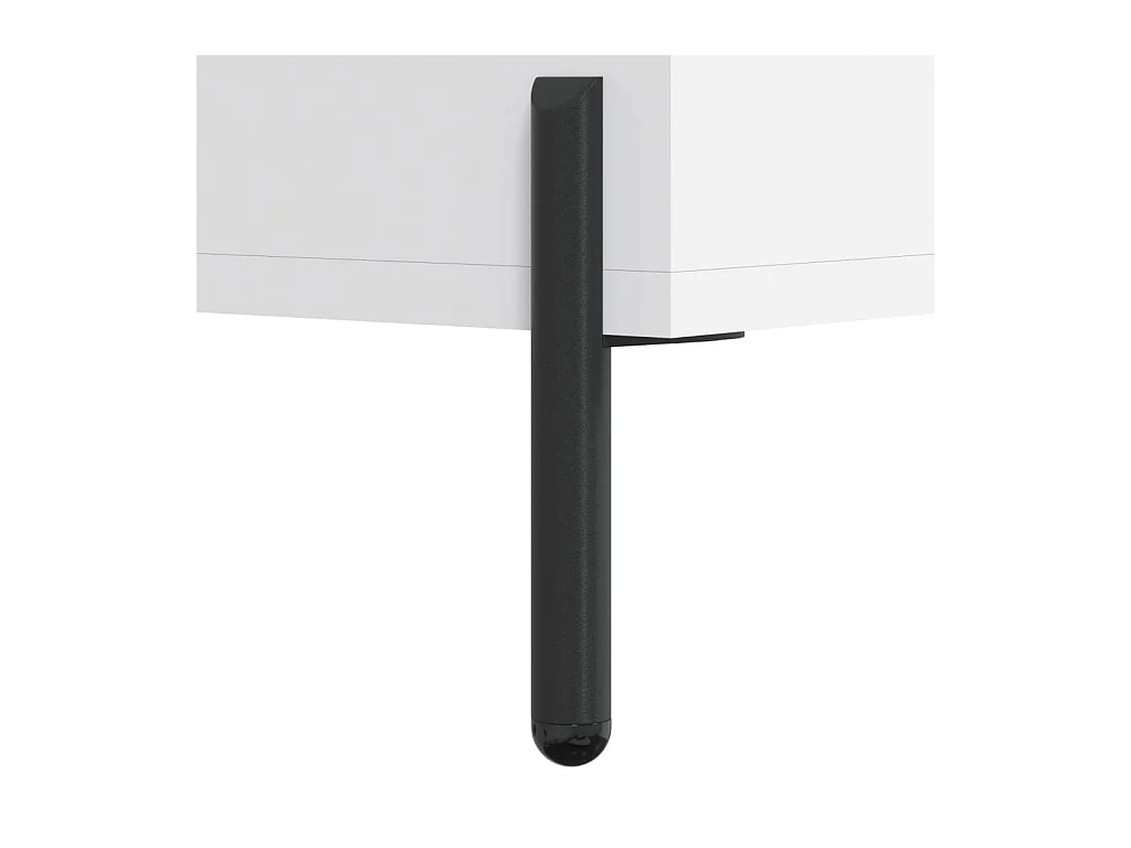 Erasmo  Tv-meubel 80x36x50 cm bewerkt hout wit