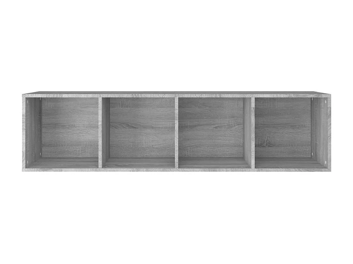 Pieter  Estantería/mueble de TV contrachapada gris Sonoma 36x30x143 cm