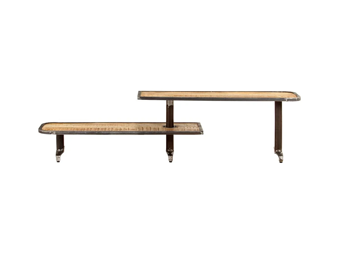 Garden Furniture -  Tv-meubel 160x30x40 cm massief mangohout